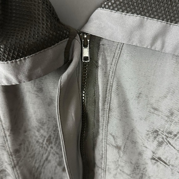 Vintage Y2K Deca Paris Fishnet Full Zip Jacket a WhimsyGoth Punk 12 Large Artsy - Picture 8 of 14